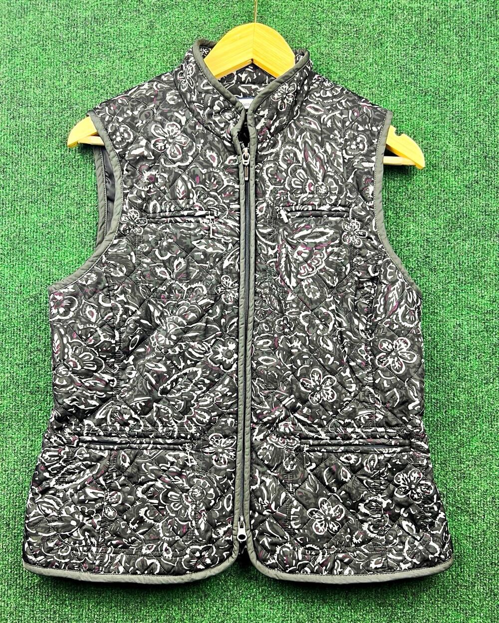 Croft & Barrow Women's Sleeveless Full Zip Vest